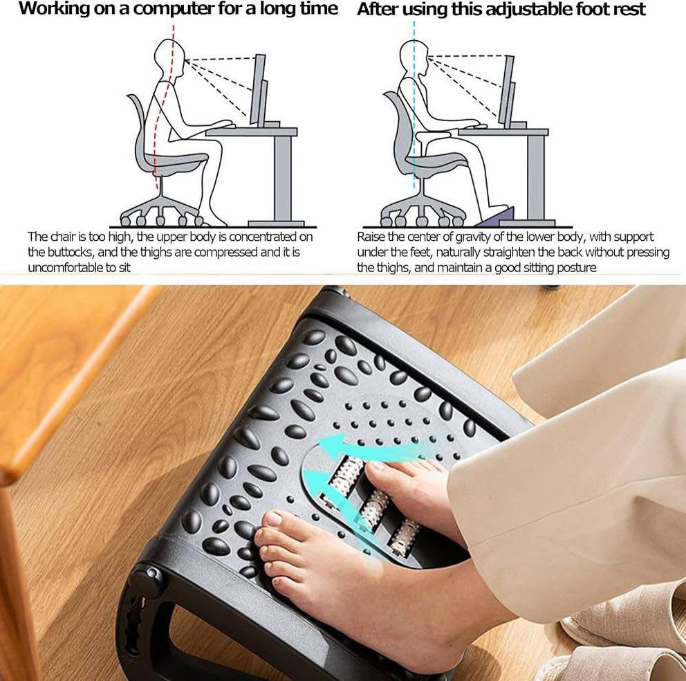 Footrest Massage Stool